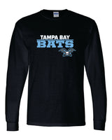 Tampa Bay Bats 50/50 Long Sleeve T-Shirts YOUTH
