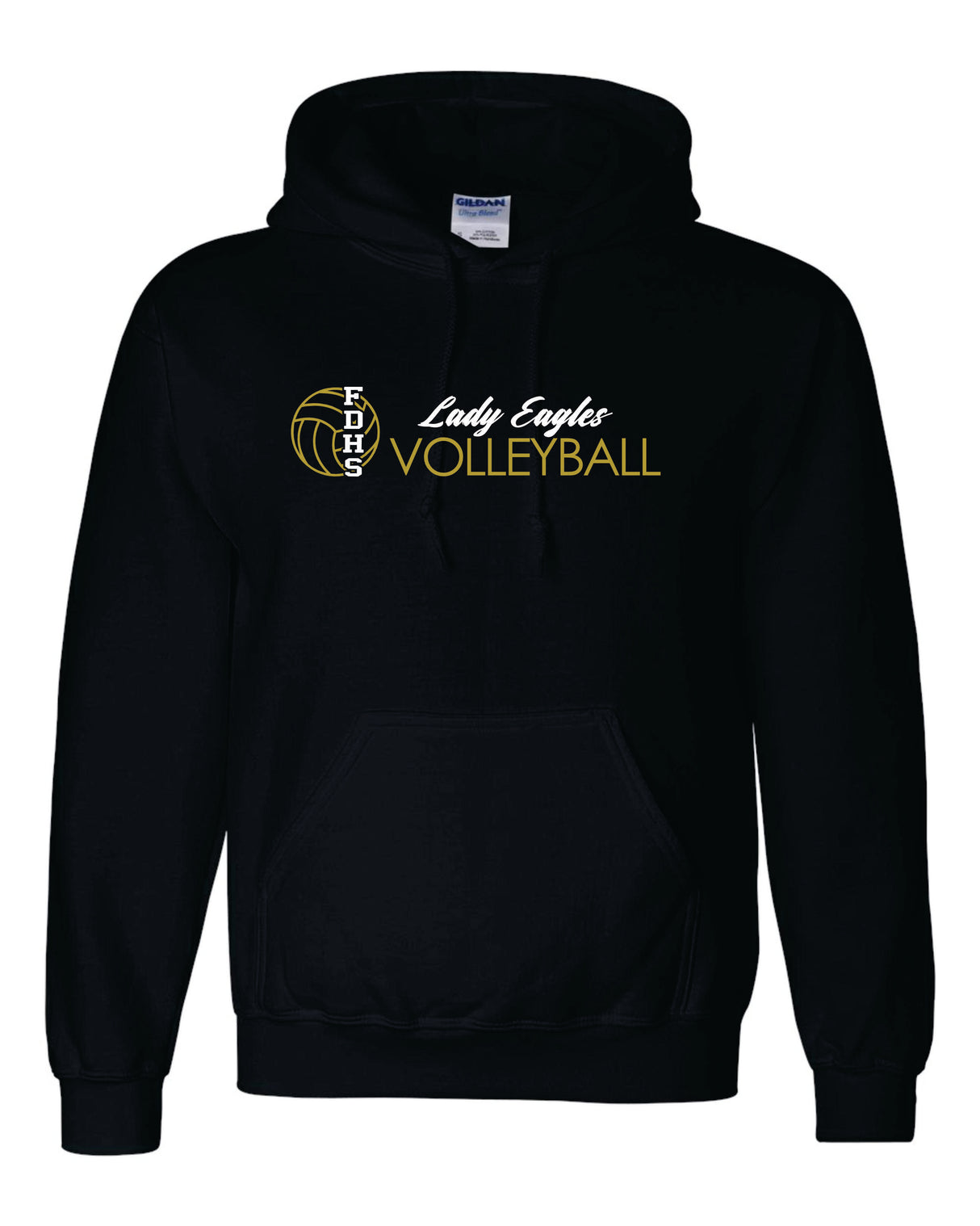 Douglass Volleyball Gildan/Jerzee 50/50 Hoodie