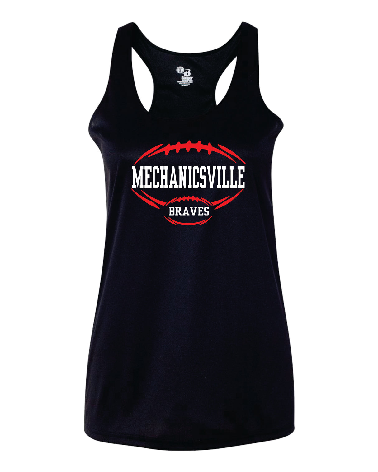 Mechanicsville Braves Dri Fit Racer Back Tank WOMEN