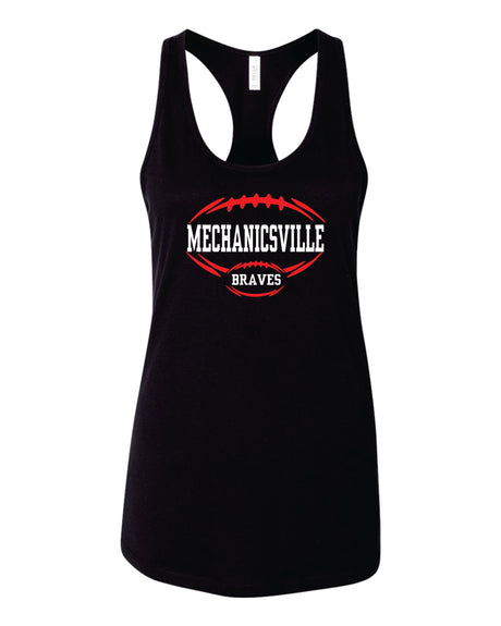 Mechanicsville Braves Cotton Racer Back Tank WOMEN