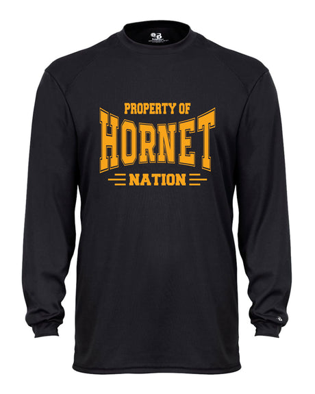 Great Mills Badger Dri-Fit Long Sleeve T-Shirts Hornet Nation