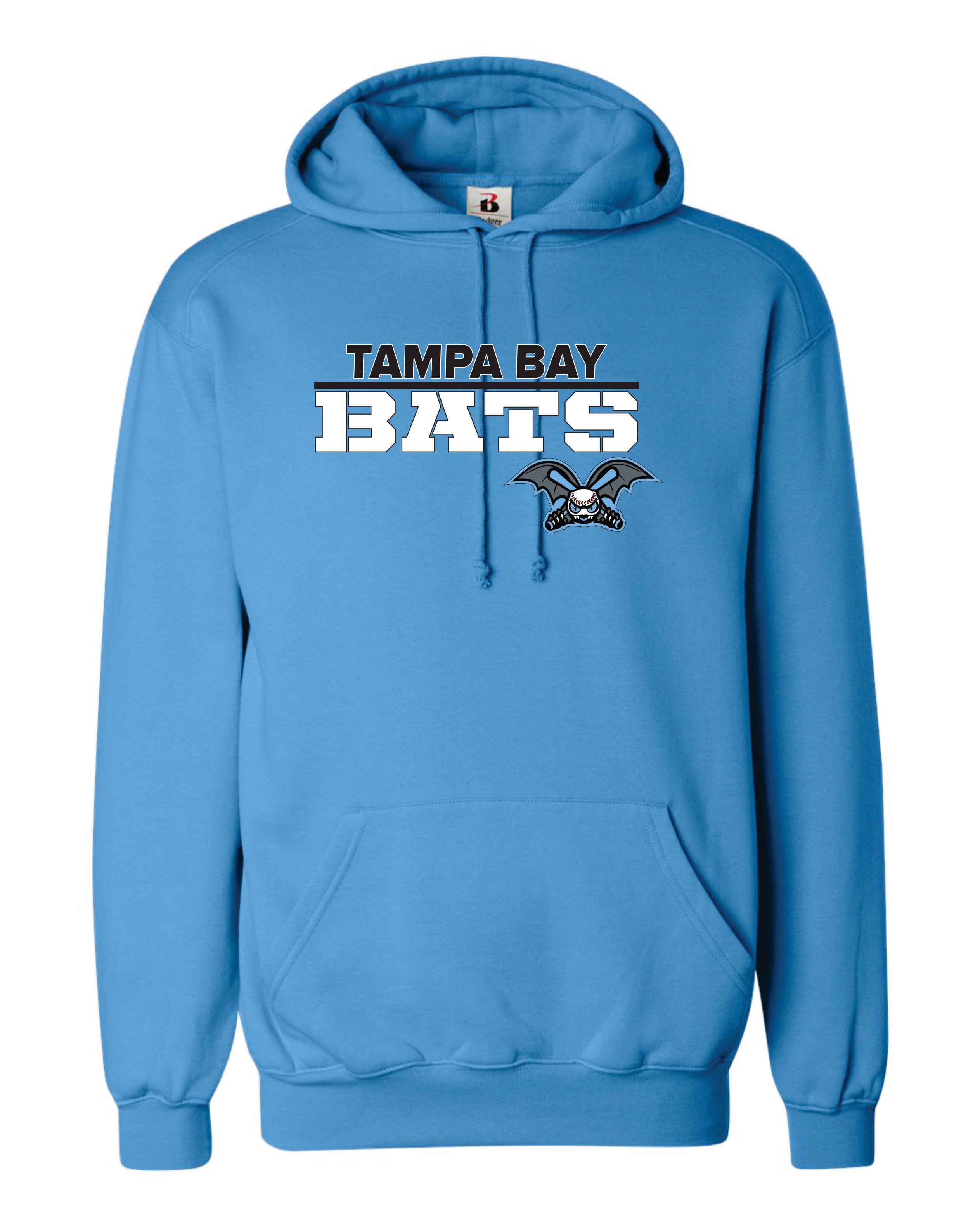 Tampa Bay Bats Badger Dri-fit Hoodie