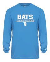 Tampa Bay Bats Long Sleeve Badger Dri Fit Shirt