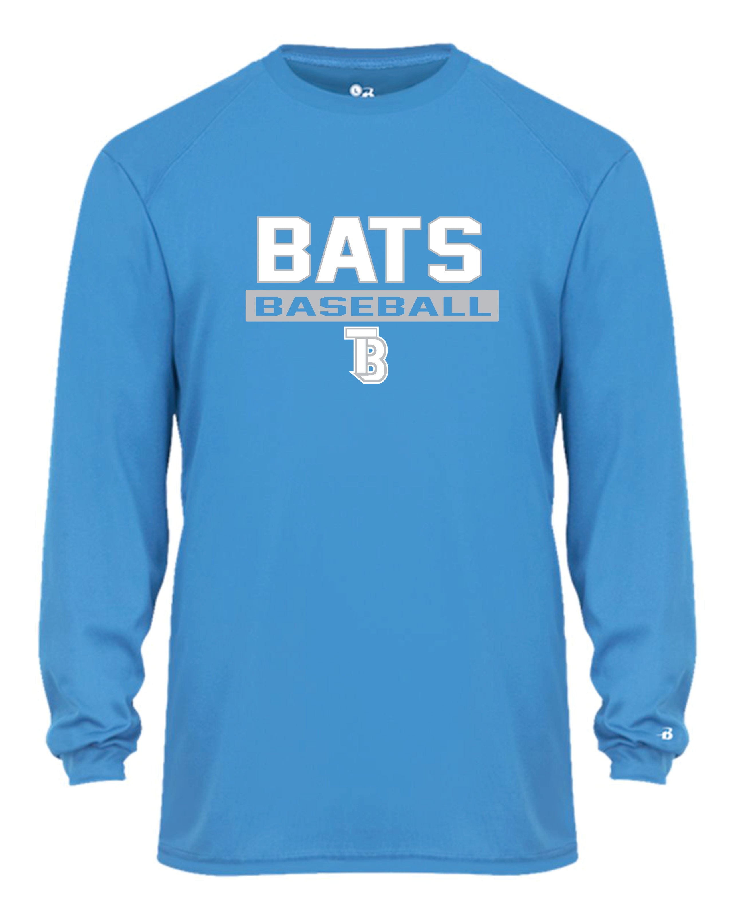 Tampa Bay Bats Long Sleeve Badger Dri Fit Shirt - Women