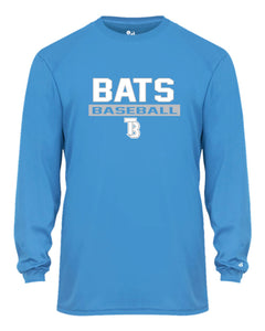 Tampa Bay Bats Long Sleeve Badger Dri Fit Shirt - Women