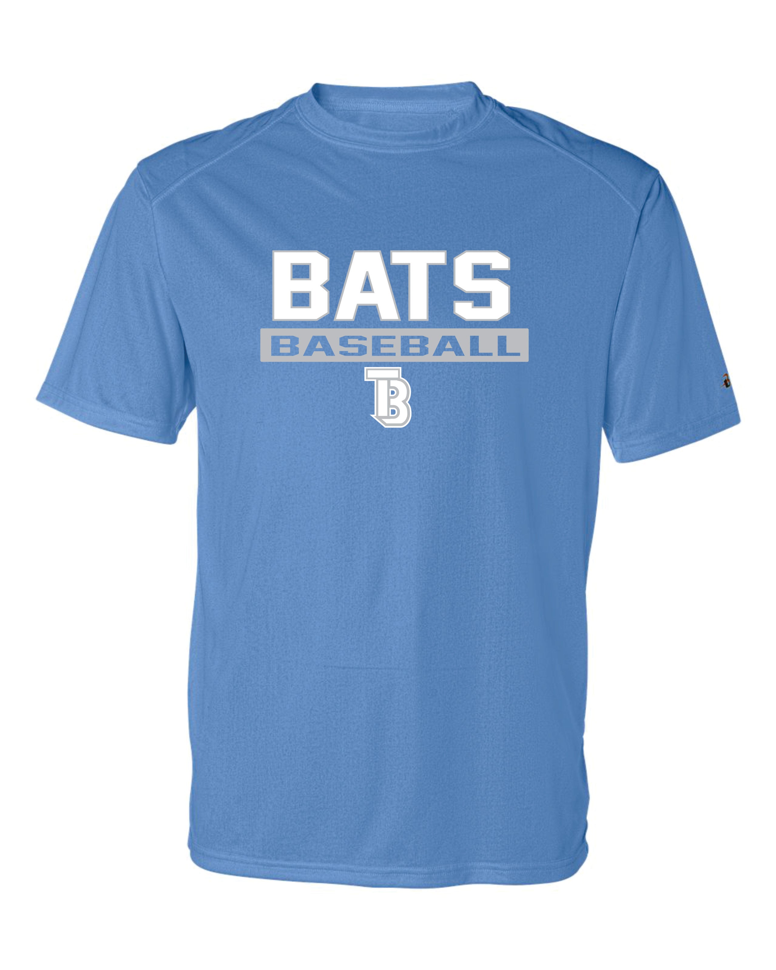 Tampa Bay Bats Short Sleeve Badger Dri Fit T shirt-Women