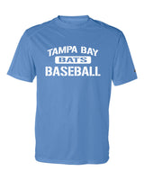 Tampa Bay Bats Short Sleeve Badger Dri Fit T shirt-YOUTH