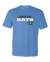 Tampa Bay Bats Short Sleeve Badger Dri Fit T shirt-YOUTH