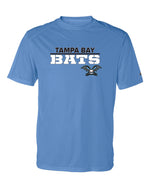 Load image into Gallery viewer, Tampa Bay Bats Short Sleeve Badger Dri Fit T shirt-YOUTH
