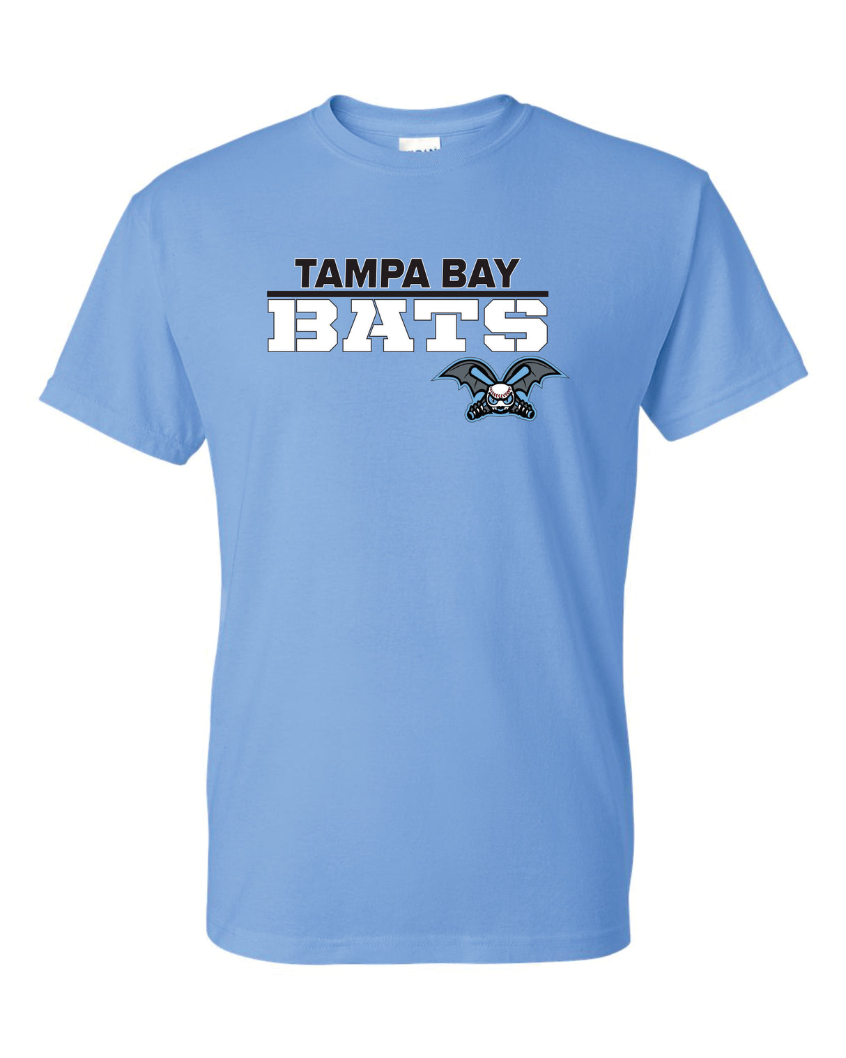 Tampa Bay Bats Short Sleeve T-Shirt 50/50 Blend ADULT