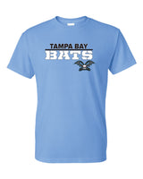 Tampa Bay Bats Short Sleeve T-Shirt 50/50 Blend ADULT