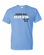 Load image into Gallery viewer, Tampa Bay Bats Short Sleeve T-Shirt 50/50 Blend ADULT
