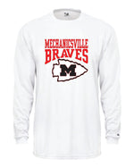 Load image into Gallery viewer, Mechanicsville Braves Long Sleeve Badger Dri Fit Shirt
