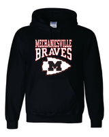 Mechanicsville Braves Gildan/Jerzee 50/50 Hoodie-YOUTH