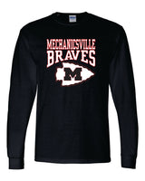 Mechanicsville Braves 50/50 Long Sleeve T-Shirts