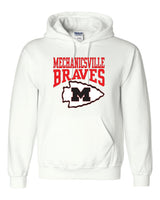 Mechanicsville Braves 50/50 Hoodie