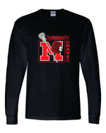 Load image into Gallery viewer, Mechanicsville Braves 50/50 Long Sleeve T-Shirts - LAX YOUTH
