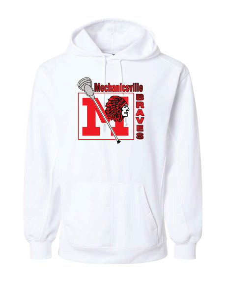 Mechanicsville Braves Badger Dri-fit Hoodie - LAX