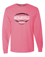 Load image into Gallery viewer, Mechanicsville Braves Breast Cancer Awareness T-Shirt 50/50 Blend PINK SHIRT
