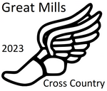 Load image into Gallery viewer, 2023 Team Shirt SPECIAL EDITION  Great Mills Cross Country Short Sleeve T-Shirt 50/50 Blend
