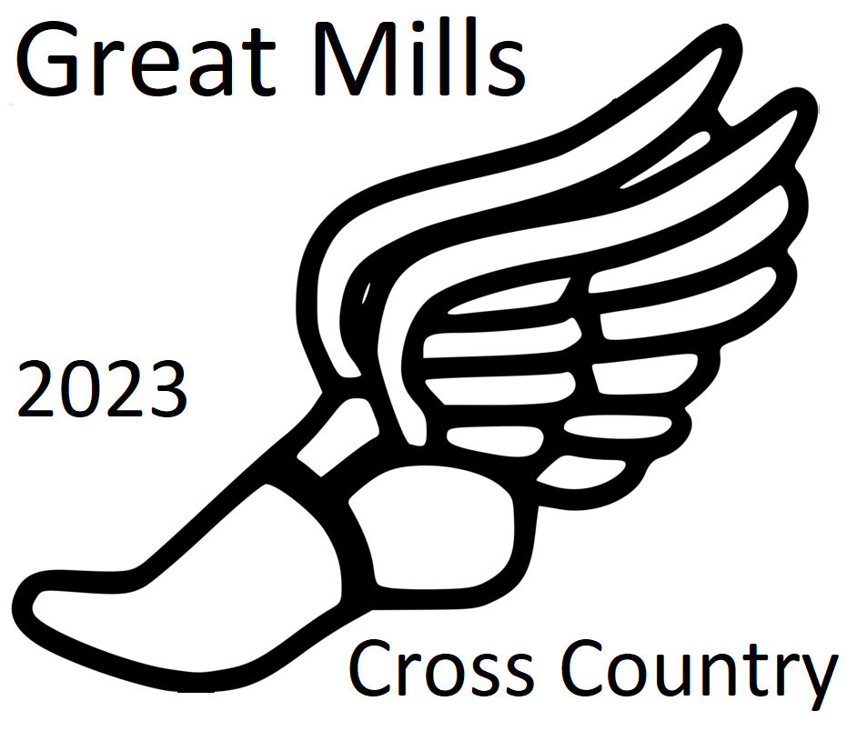 2023 Team shirt SPECIAL EDITION  Great Mills Cross Country Hoodie 50/50 Blend
