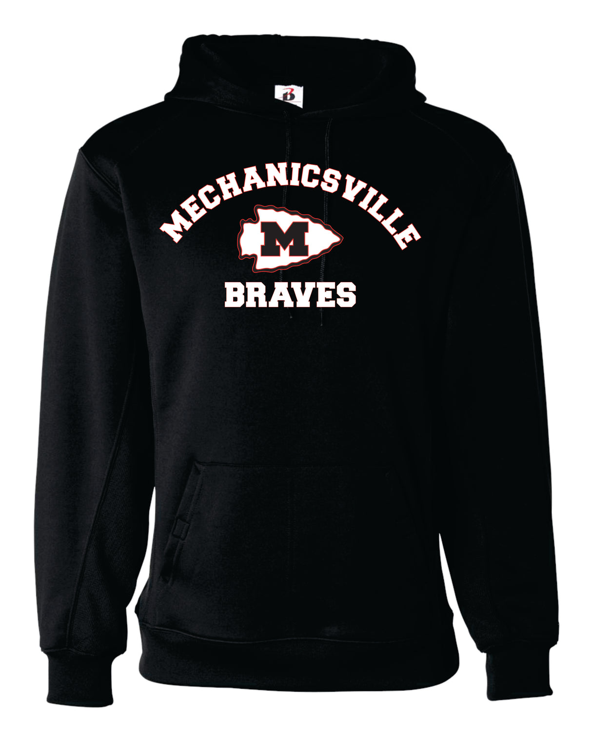 Mechanicsville Braves Badger Dri-fit Hoodie