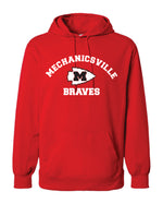 Load image into Gallery viewer, Mechanicsville Braves Badger Dri-fit Hoodie
