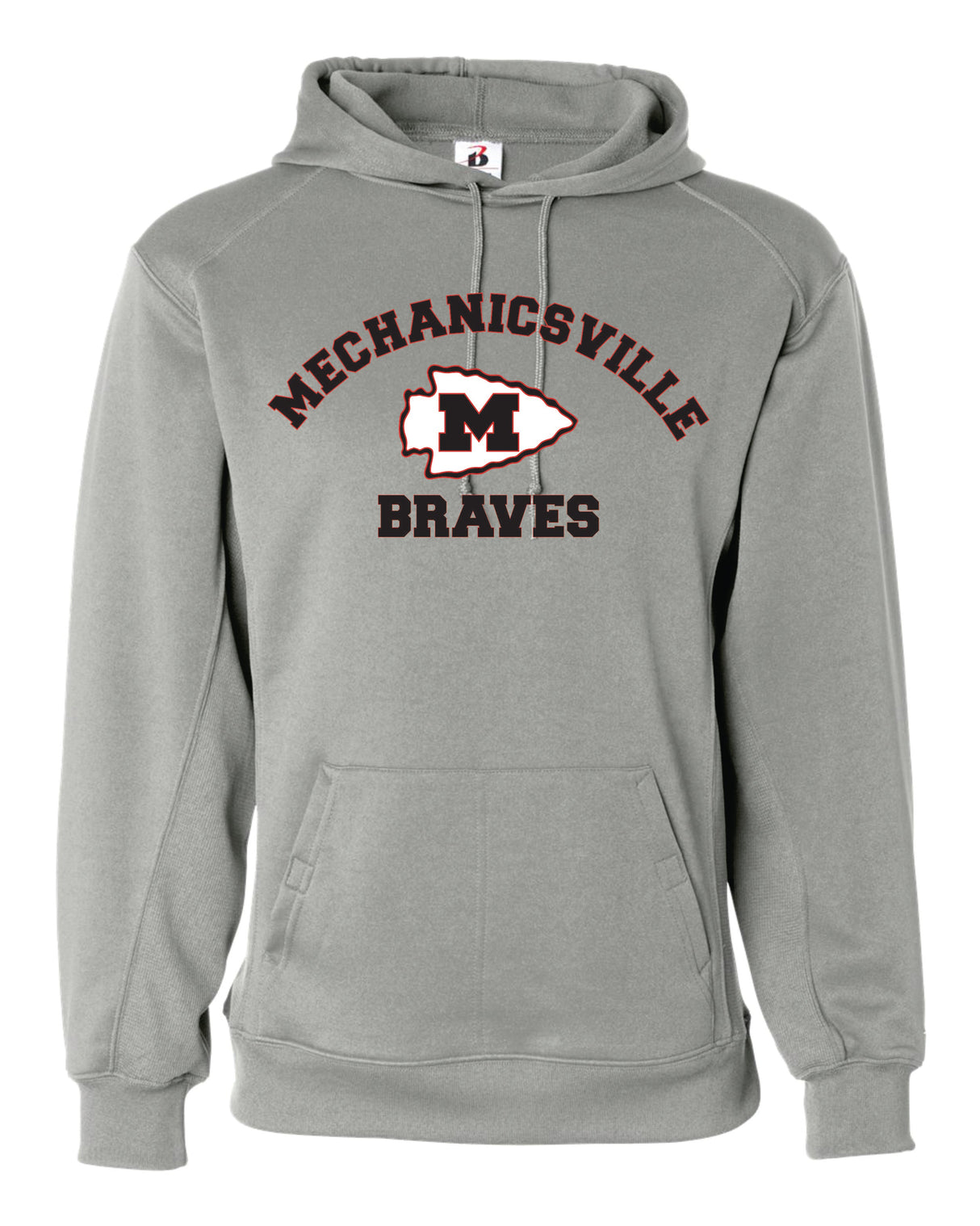 Mechanicsville Braves Badger Dri-fit Hoodie-WOMEN