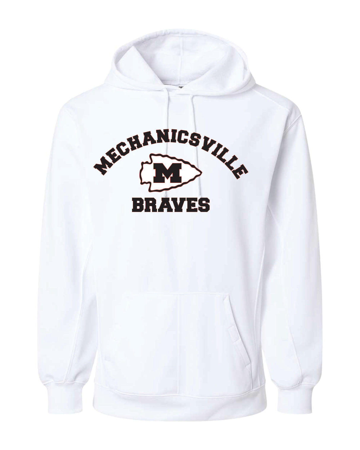 Mechanicsville Braves Badger Dri-fit Hoodie-WOMEN