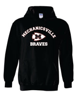 Mechanicsville Braves Gildan/Jerzee 50/50 Hoodie-YOUTH