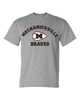 Mechanicsville Braves Short Sleeve T-Shirt 50/50 Blend