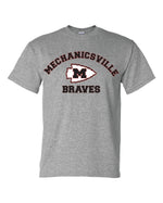 Load image into Gallery viewer, Mechanicsville Braves Short Sleeve T-Shirt 50/50 Blend -YOUTH
