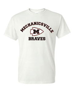 Mechanicsville Braves Short Sleeve T-Shirt 50/50 Blend