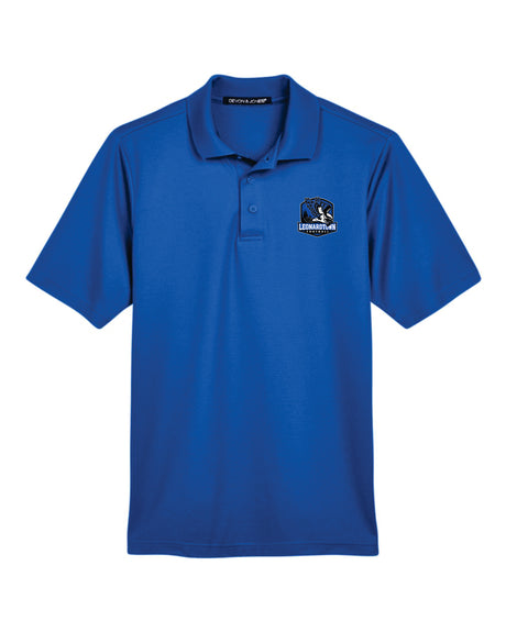 Leonardtown Football Cotton Blend Polo