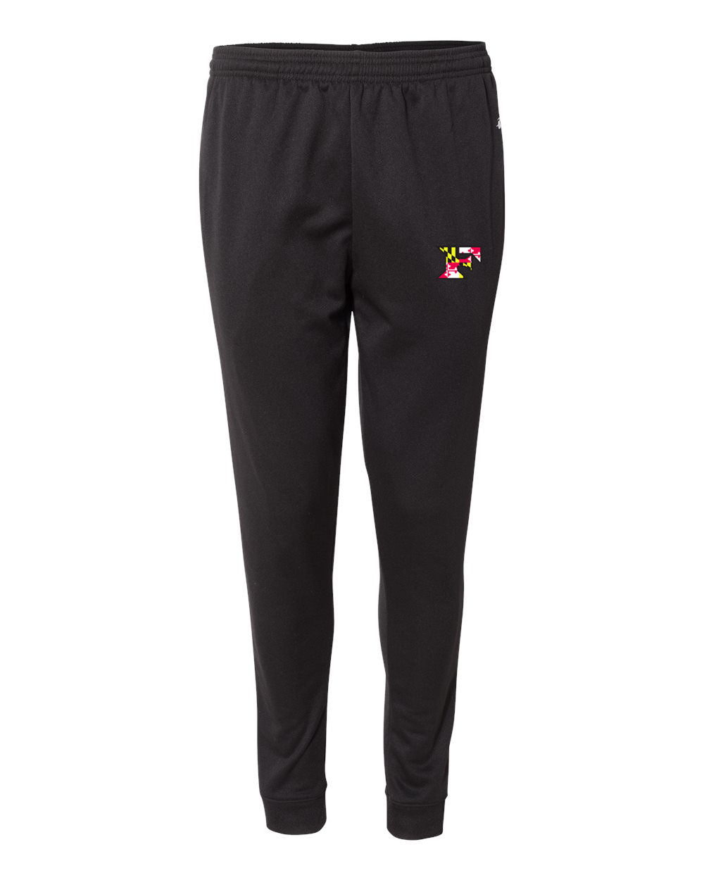 Five Star Badger Dri-Fit Black Jogger Pants - F Logo