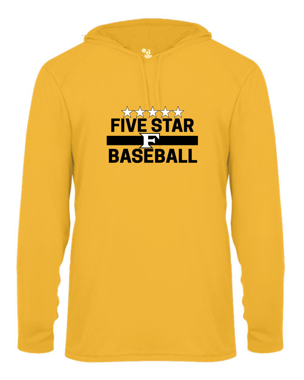 Five Star Badger Dri-Fit LS Hooded Shirt - Five Star