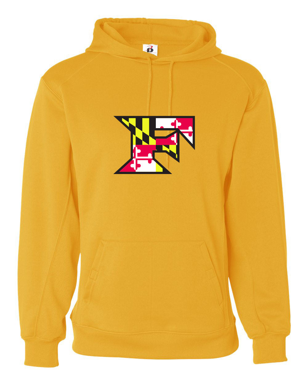 Five Star Badger Dri-Fit Hoodie - Maryland Larger Logo - WOMEN