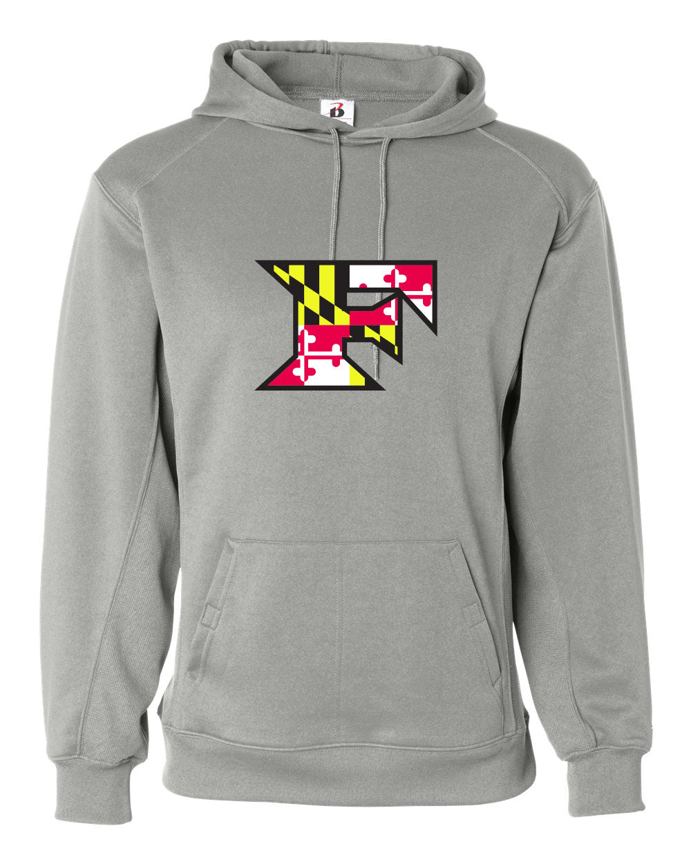 Five Star Badger Dri-Fit Hoodie - Maryland Larger Logo - WOMEN