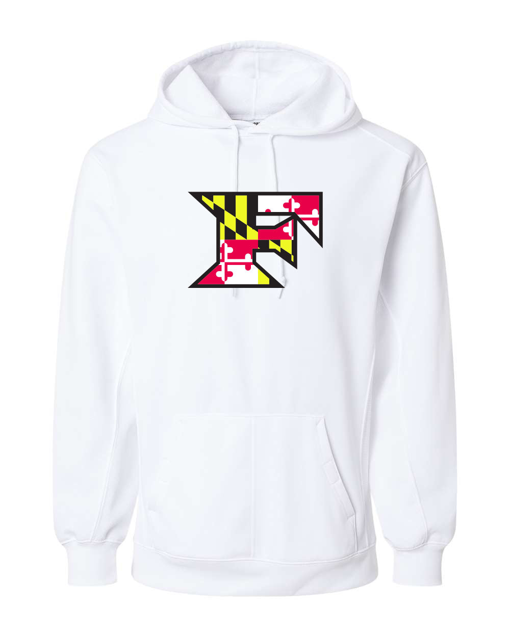 Five Star Badger Dri-Fit Hoodie - Maryland Larger Logo - WOMEN