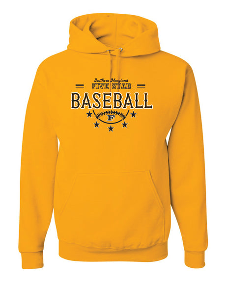 Five Star Gildan/Jerzee 50/50 Hoodie - Half Ball