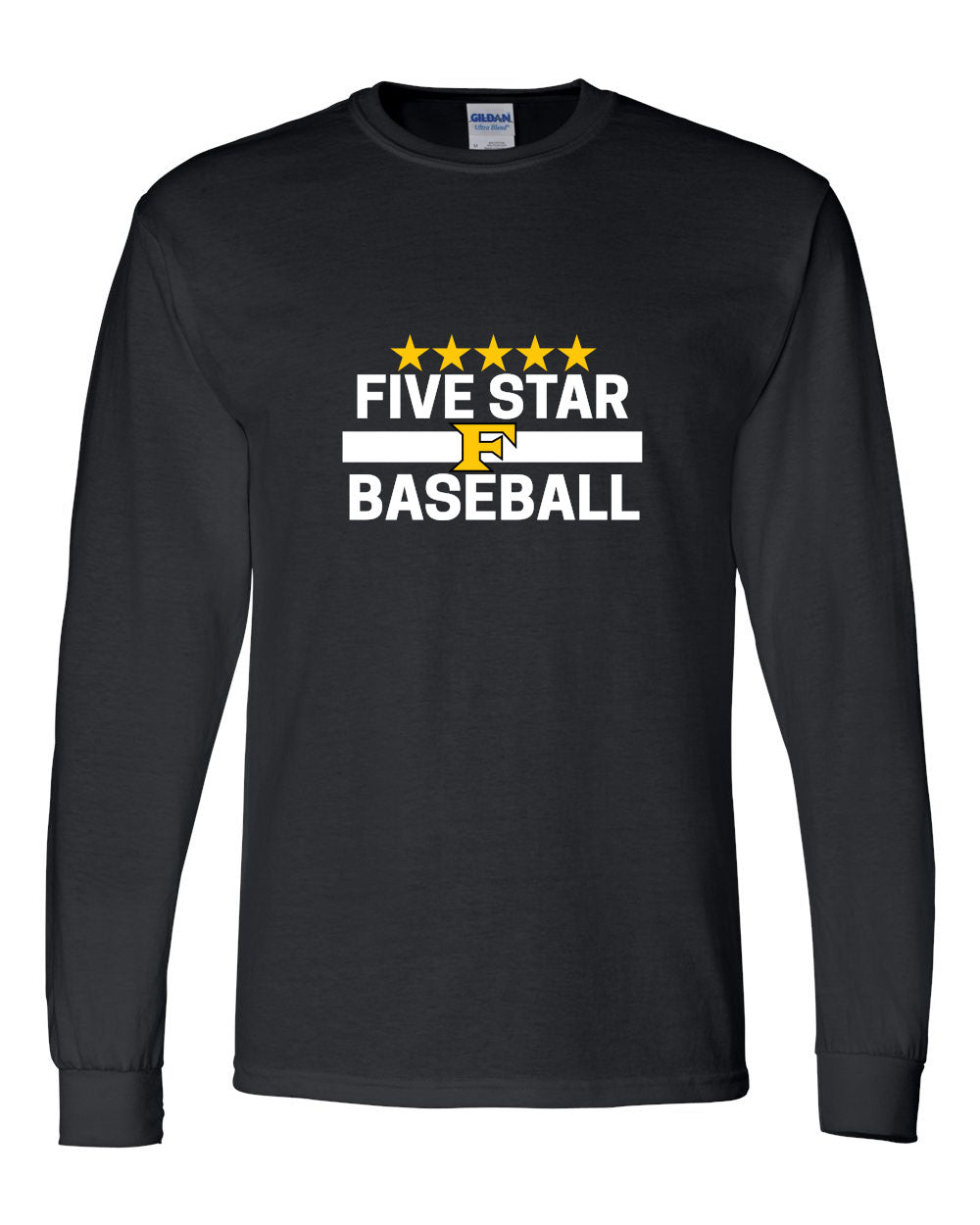 Five Star Gildan/Jerzee 50/50 LS T-Shirt - Five Star - YOUTH