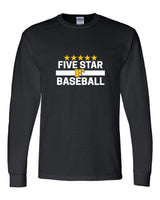 Five Star Gildan/Jerzee 50/50 LS T-Shirt - Five Star - YOUTH