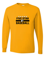 Five Star Gildan/Jerzee 50/50 LS T-Shirt - Five Star - YOUTH