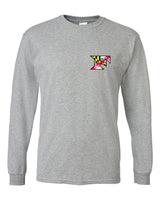 Five Star Gildan/Jerzee 50/50 LS T-Shirt - Maryland Chest Logo - YOUTH