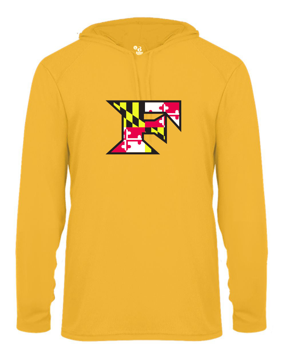 Five Star Badger Dri-Fit LS Hooded Shirt - Maryland - WOMEN