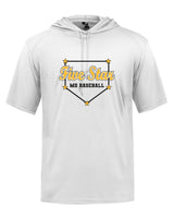 Five Star Badger Dri-Fit SS Hooded Shirt - Home Plate
