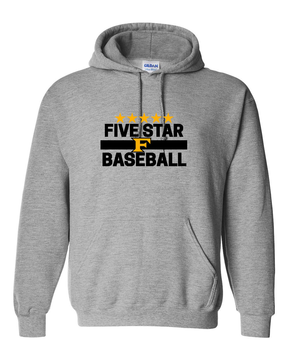 Five Star Gildan/Jerzee 50/50 Hoodie - Five Star - YOUTH