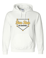 Five Star Gildan/Jerzee 50/50 Hoodie - Home Plate - YOUTH