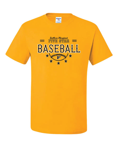 Five Star Gildan/Jerzee 50/50 SS T-Shirt - Half Ball