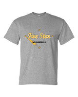 Five Star Gildan/Jerzee 50/50 SS T-Shirt - Home Run - YOUTH